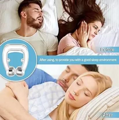 Anti Snoring Nose Clip Device for Men Women (Nose Clip) - Pack of 1 , 2