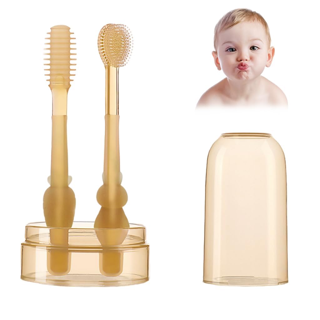 Soft Silicone Bristle Oral Care Toothbrush For Baby