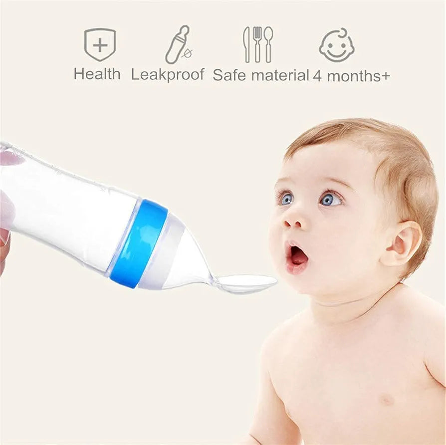 Premium Baby Food Squeeze Feeder Spoon