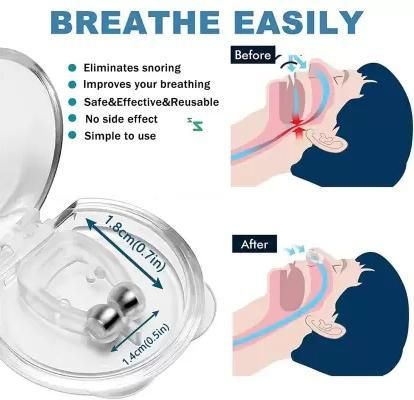 Anti Snoring Nose Clip Device for Men Women (Nose Clip) - Pack of 1 , 2