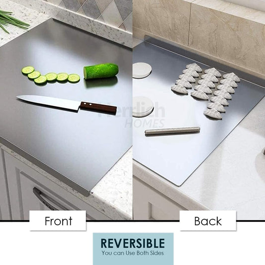 Stainless Steel Chopping Board (35x31cm)