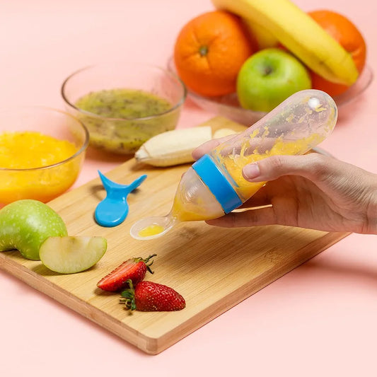 Premium Baby Food Squeeze Feeder Spoon