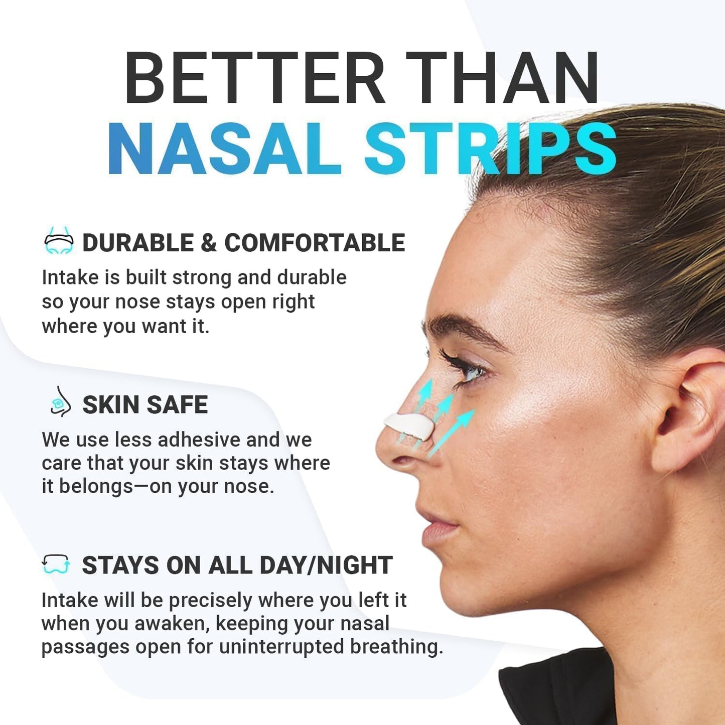 Magnetic Breathing Nasal Strip