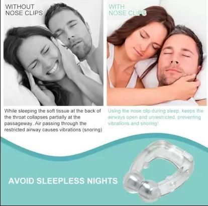 Anti Snoring Nose Clip Device for Men Women (Nose Clip) - Pack of 1 , 2