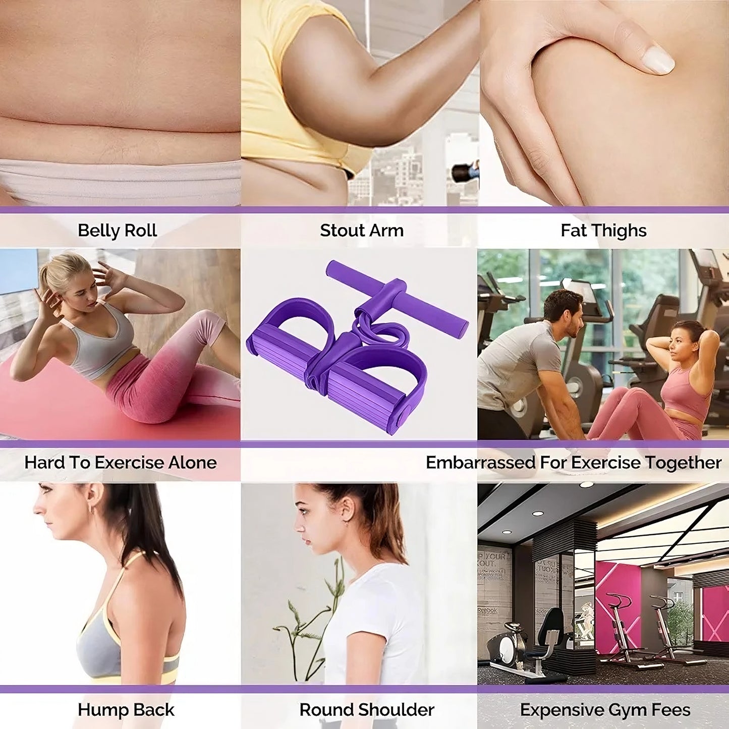 Yoga Pedal Puller Resistance Band Fitness Equipment