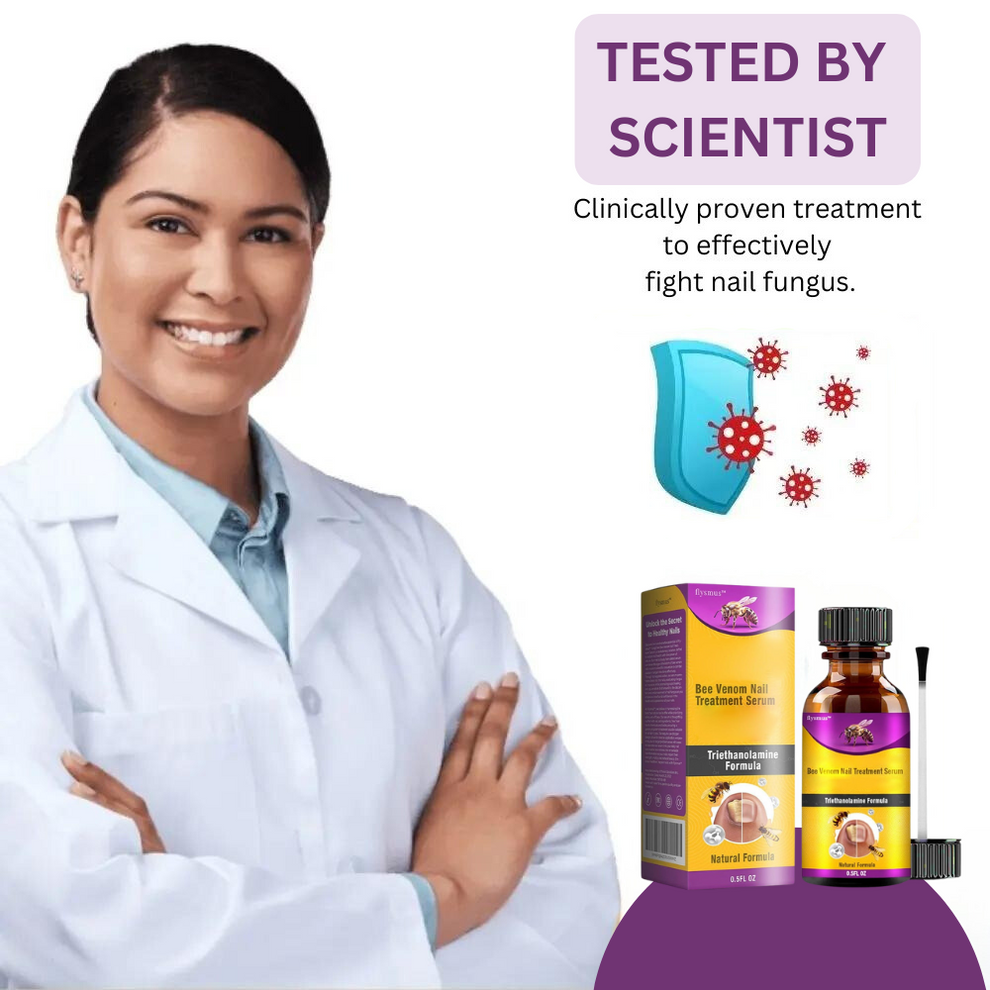 Fungi Free Bee Venom Nail Treatment Solution Serum (15ml) Buy 1 Get 1 Free