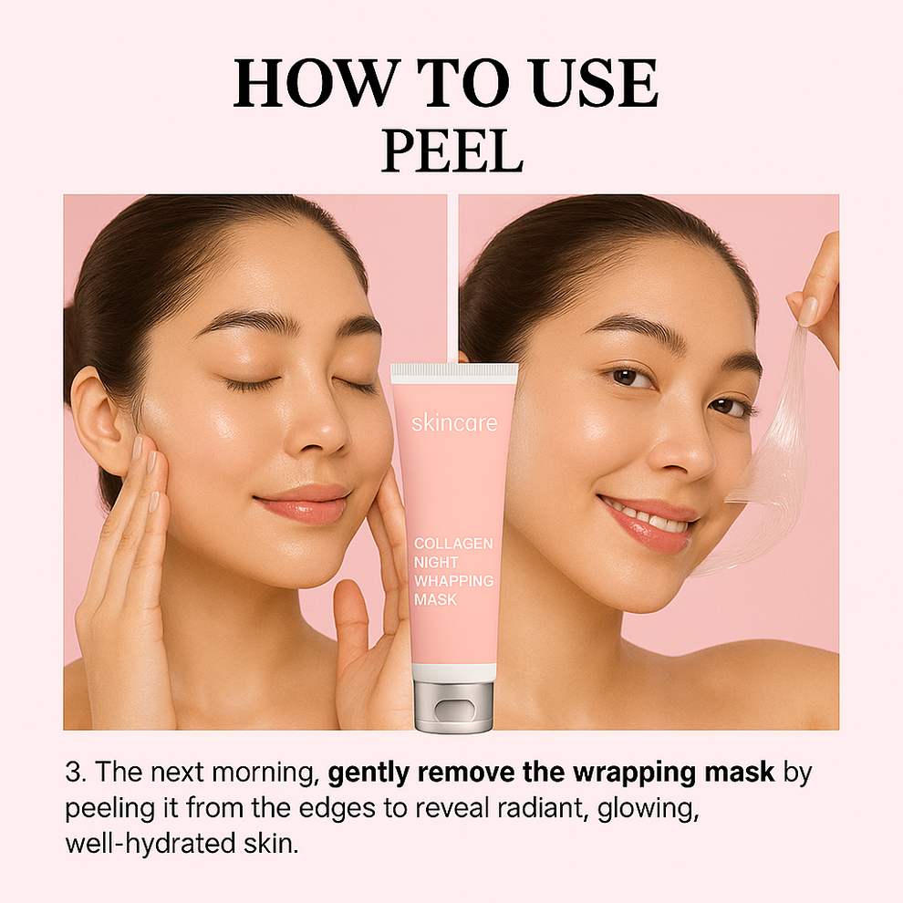 Collagen Night Wrapping Peel Off Mask Pack of 2