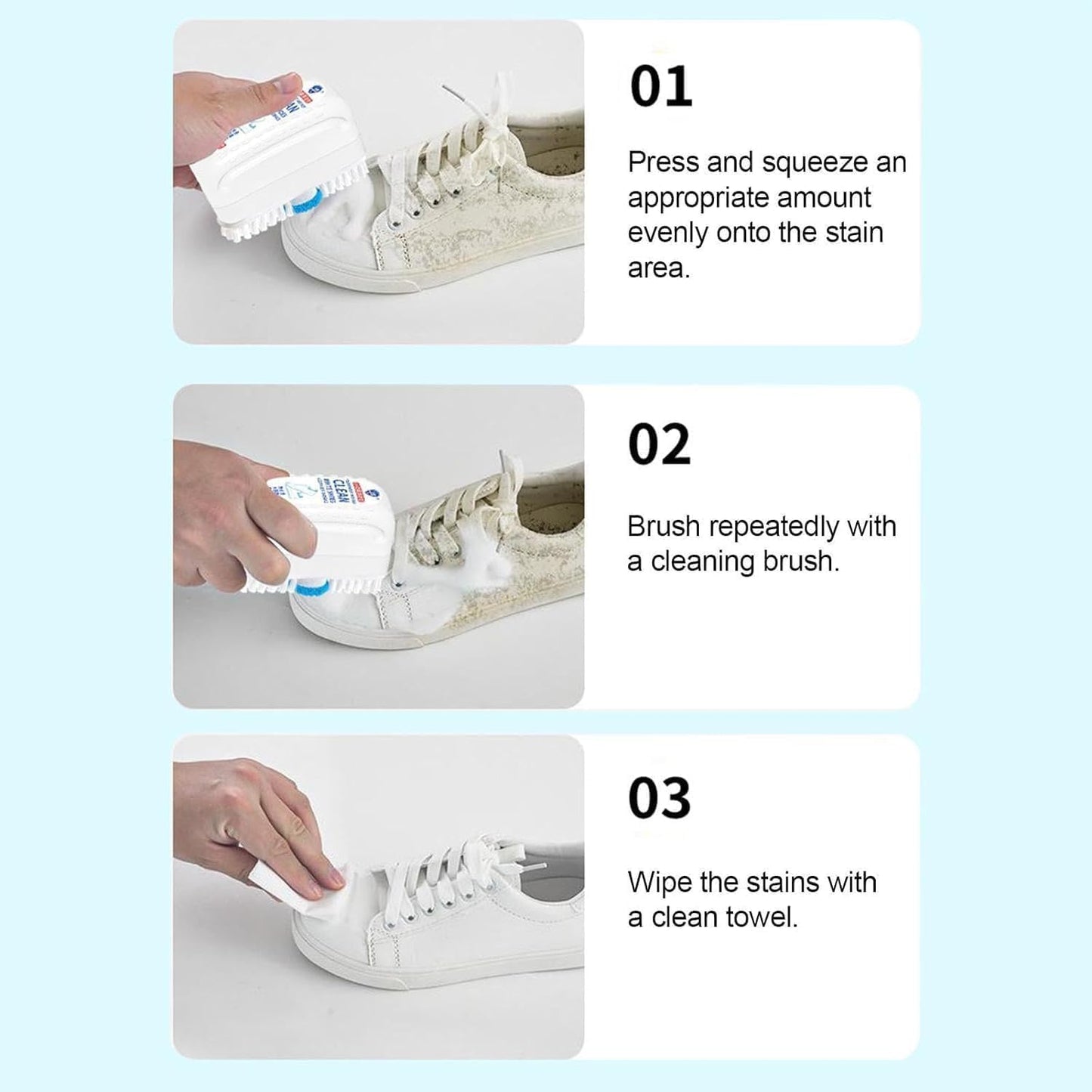 2-in-1 Shoe Cleaner Brush