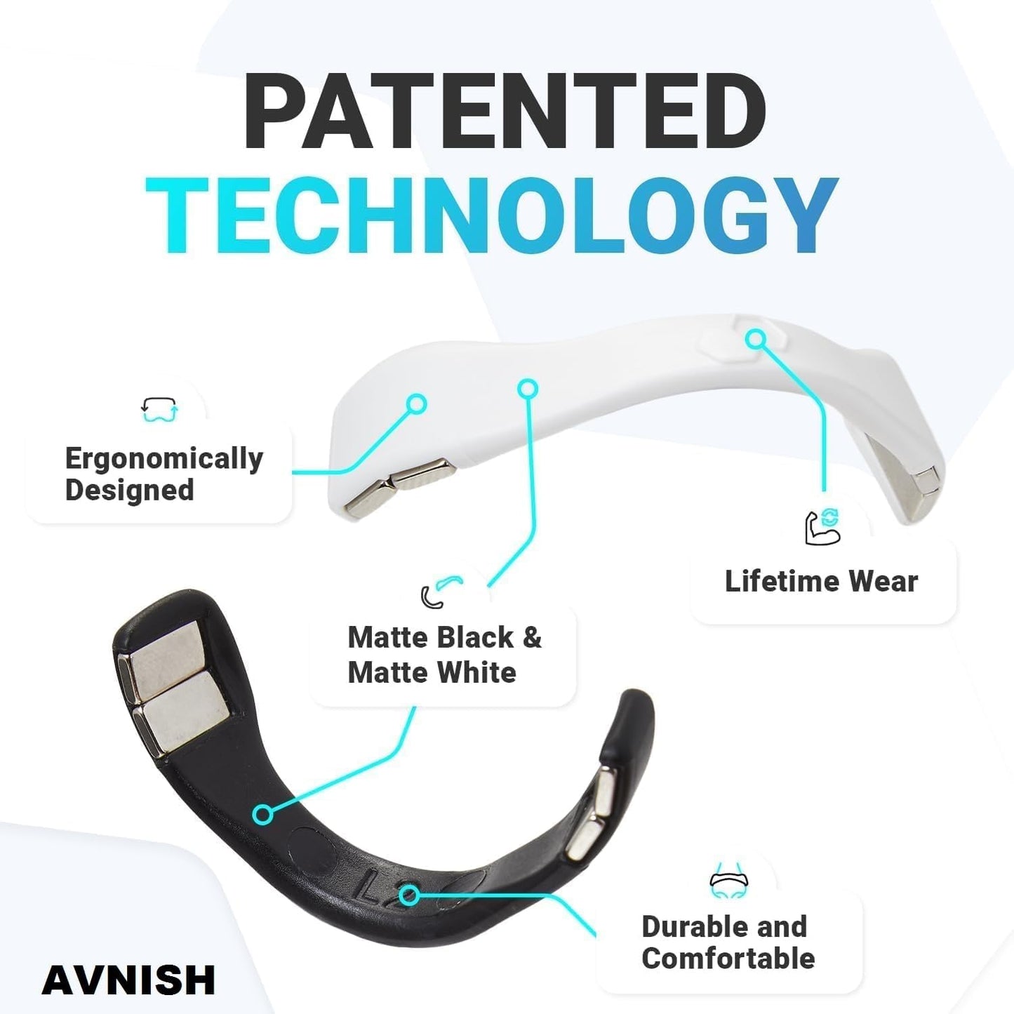 Magnetic Breathing Nasal Strip