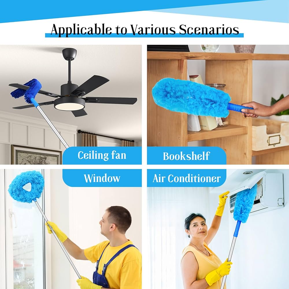 Washable Ceiling Fan Cleaner Duster