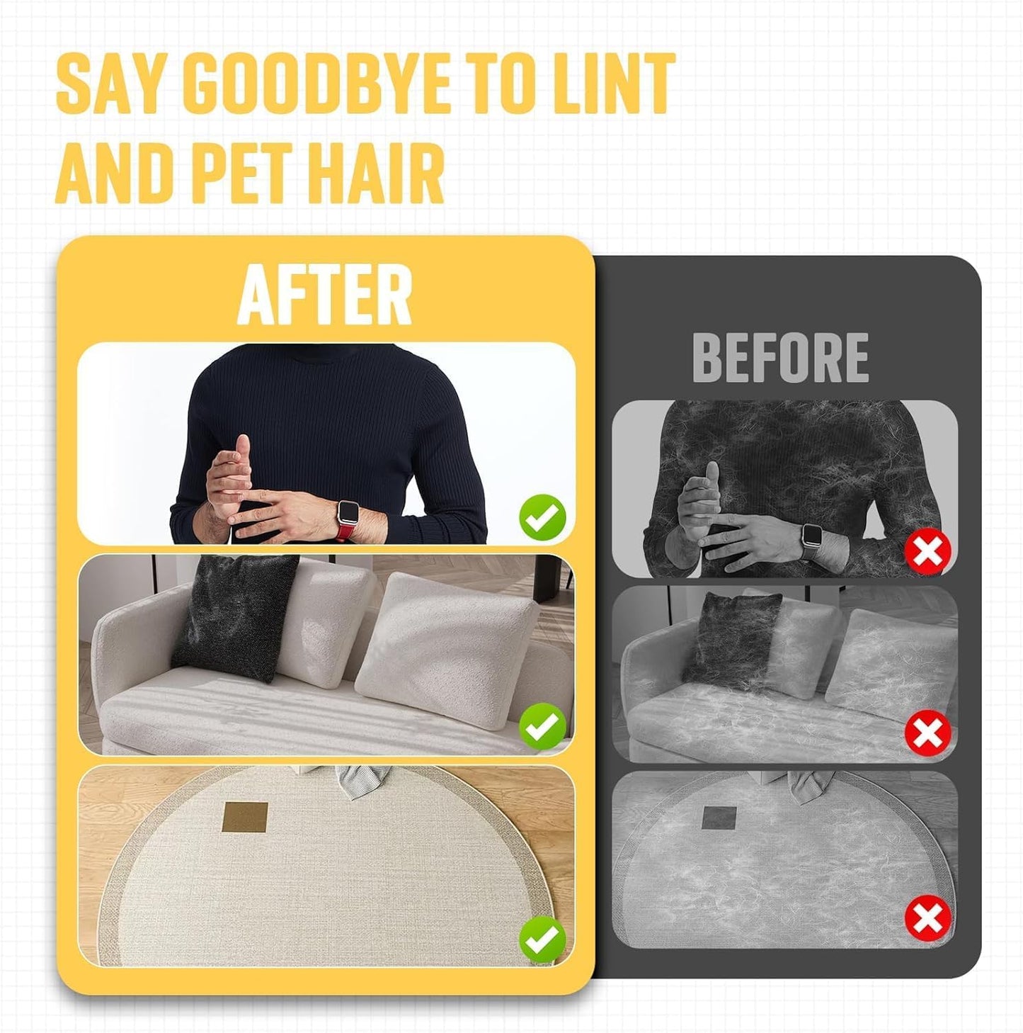 Pet Hair Removal Gloves