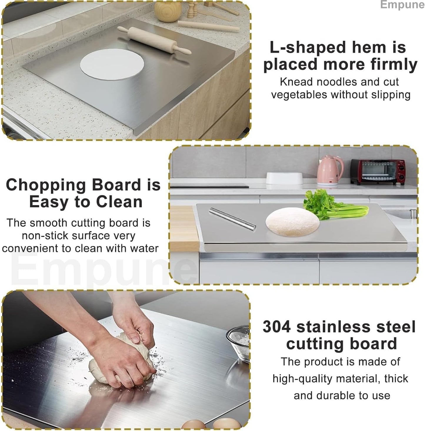 Stainless Steel Chopping Board (35x31cm)
