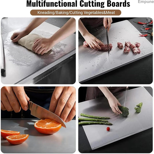 Stainless Steel Chopping Board (35x31cm)